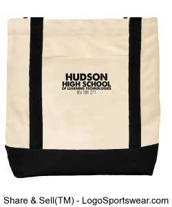 Hudson Heavy Duty Tote Bag Design Zoom
